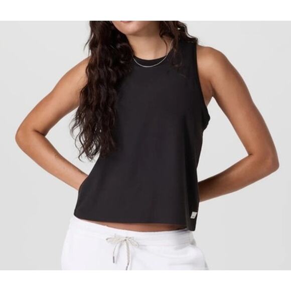 Vuori Energy Sleeveless Muscle Tank Top Black Small - Picture 2 of 7
